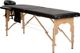 Bodyfit Ξύλινο Κρεβάτι Μασάζ 2 Τμημάτων, Μαύρο, 8244690