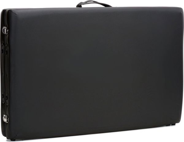 Bodyfit Ξύλινο Κρεβάτι Μασάζ 2 Τμημάτων, Μαύρο, 8244690