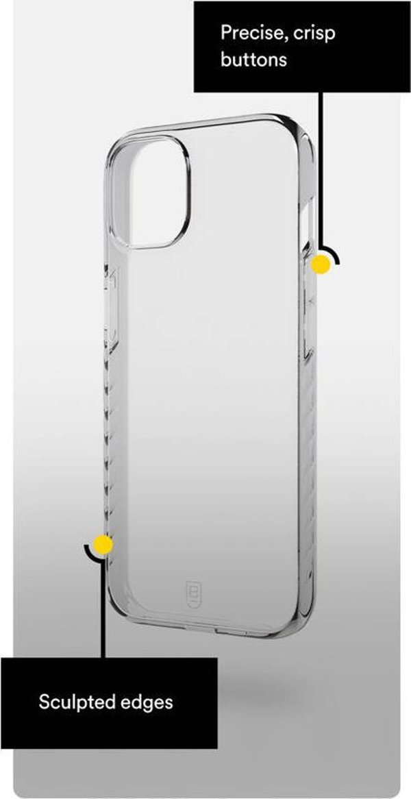 BodyGuardz BodyGuardz Carve Clear Case for the 2022 iPhone 14 standard