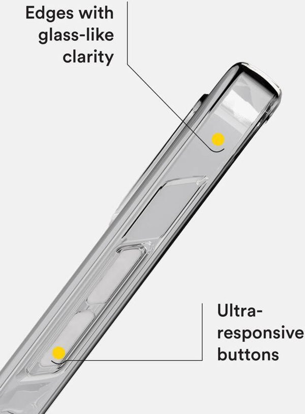 BodyGuardz BodyGuardz Carve Clear Case for the 2022 iPhone 14 standard