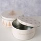 Boltze Home Σετ Δύο Δοχεία Αποθήκευσης PLATINA, Ø 14-16 cm