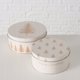 Boltze Home Σετ Δύο Δοχεία Αποθήκευσης PLATINA, Ø 14-16 cm