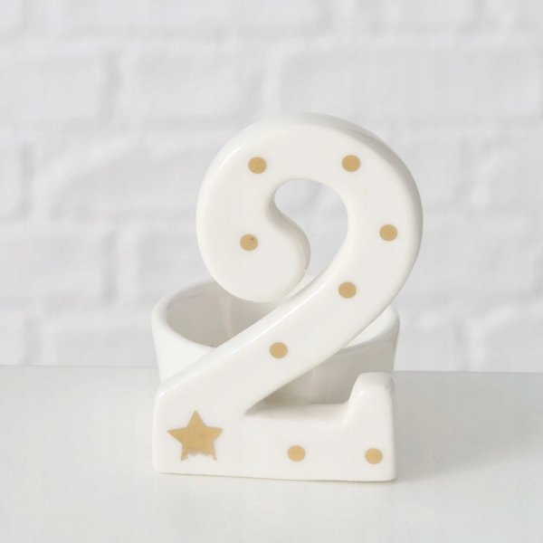 Boltze Home Κηροπήγια Advent Numero - Διακοσμητικά Κηροπήγια με Αριθμούς