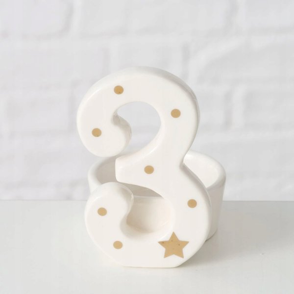 Boltze Home Κηροπήγια Advent Numero - Διακοσμητικά Κηροπήγια με Αριθμούς