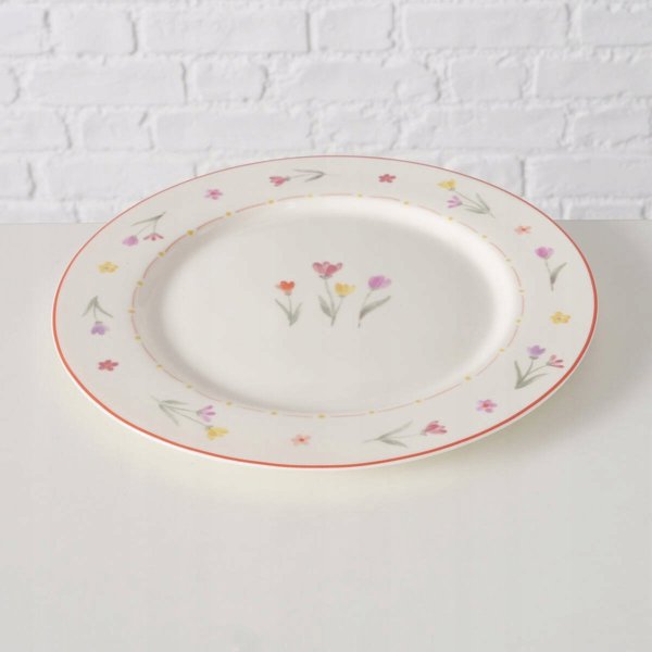 Boltze Πιάτο με λουλούδια για δείπνο BLÜMI, Ø 27 cm