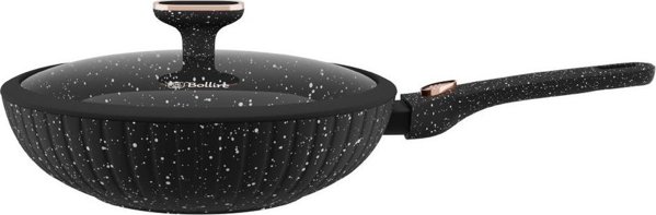 Bollire WOK τηγάνι με καπάκι Sicilia, 28 cm
