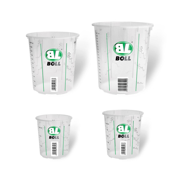 Δοχείο πλαστικό BOLL με διαβάθμιση 1100ml 0070233