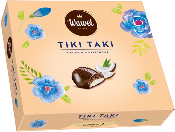 Bombonierka WAWEL Tiki Taki, 330g