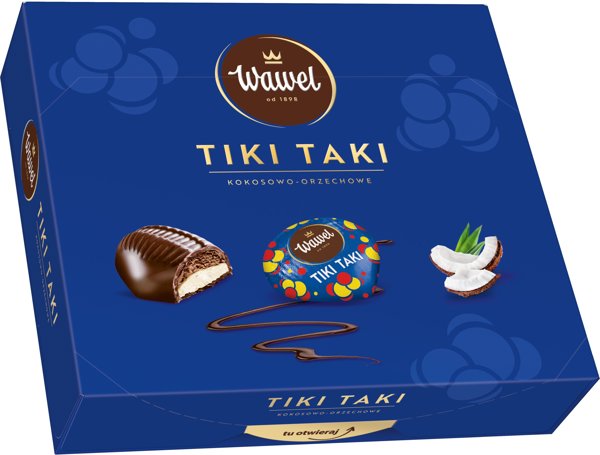 Bombonierka WAWEL Tiki Taki, 330g