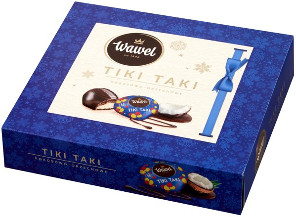 Bombonierka WAWEL Tiki Taki, 330g