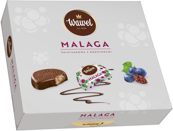 Bombonierka WAWEL Malaga, 330g