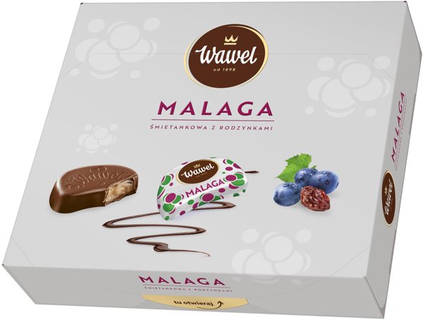 Bombonierka WAWEL Malaga, 330g