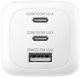 Belkin BoostCharge Φορτιστής Τοίχου 100W με 2 Θύρες USB-C και 1 Θύρα USB-A