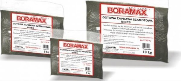 Boramax ZAPRAWA SZAMOTOWA GOTOWA 5KG (1 SZT)