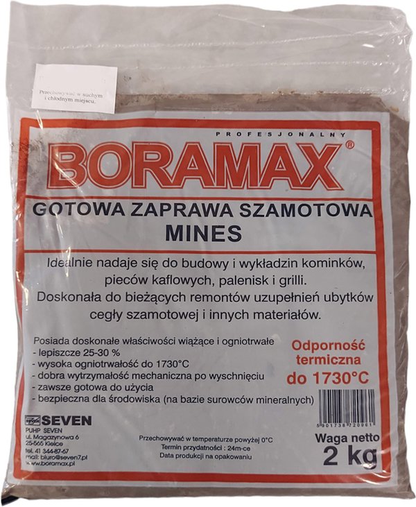 Boramax ZAPRAWA SZAMOTOWA GOTOWA 2KG