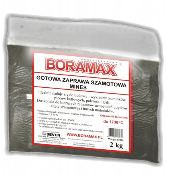 Boramax ZAPRAWA SZAMOTOWA GOTOWA 2KG