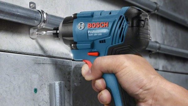 Bosch GDR 180-LI Κρουστικό Κατσαβίδι Μπαταρίας 18V, Solo (Χωρίς Μπαταρία & Φορτιστή)