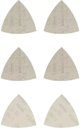 Bosch Bosch Expert M480 net structure sanding sheet set 93mm, K80 / 120 / 180 (6 pieces, for delta sanders)