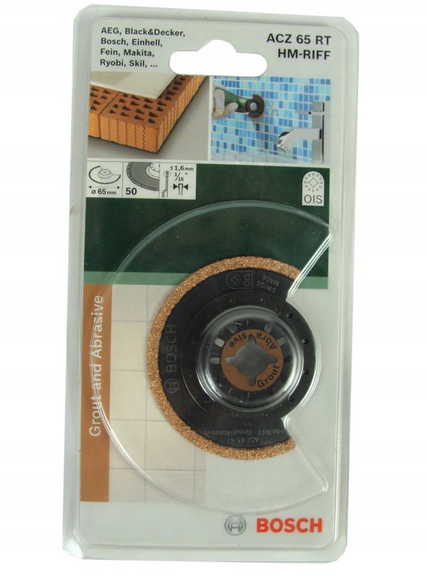 Bosch Brzeszczot segmentowy do waskich szczelin Carbide-RIFF Starlock ACZ 70 RT5