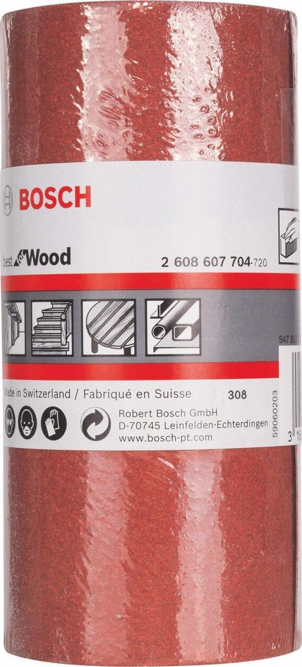 Bosch Rolka szlifierska Best for Wood 115mmx5m (2608607704)