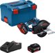 Bosch GKM 18V-50 Δισκοπρίονο Μετάλλου 18V με 2x5.0Ah Μπαταρίες και L-BOXX 238