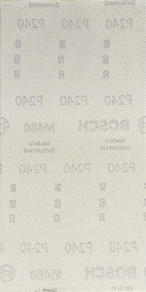 Bosch BOSCH Mesh structure sanding sheet M480 115x230 K24 10x - 2608900767 EXPERT RANGE