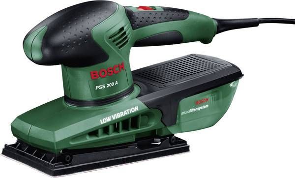 Bosch Szlifierka oscylacyjna  PSS 200A i.K. green - 9WDEDH00