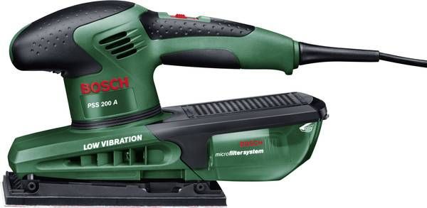 Bosch Szlifierka oscylacyjna  PSS 200A i.K. green - 9WDEDH00