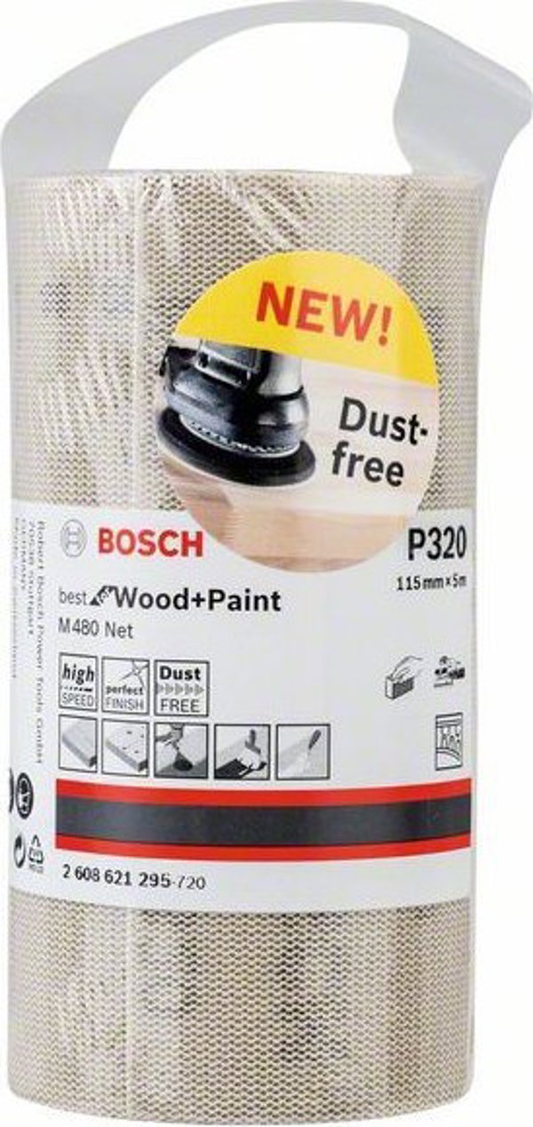 Bosch ROLKA PAPIER M480 115*5000MM G320
