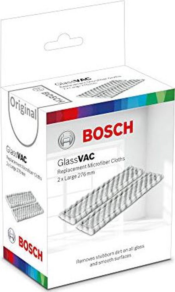Bosch Duza wymienna scierezka z mikrofibry για καθαριστή Glass-VAC 2 τεμ