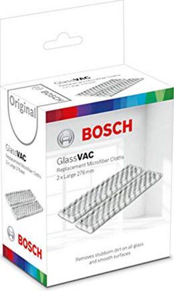 Bosch Duza wymienna scierezka z mikrofibry για καθαριστή Glass-VAC 2 τεμ