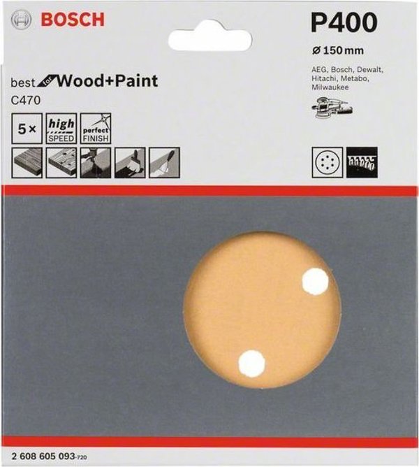 Bosch Bosch C470 Best for Wood and Paint, 5 pc(s)