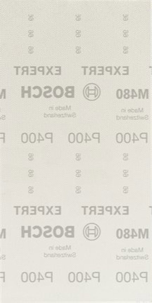 Bosch BOSCH Mesh structure sanding sheet M480 115x230 K40 10x - 2608900769 EXPERT RANGE