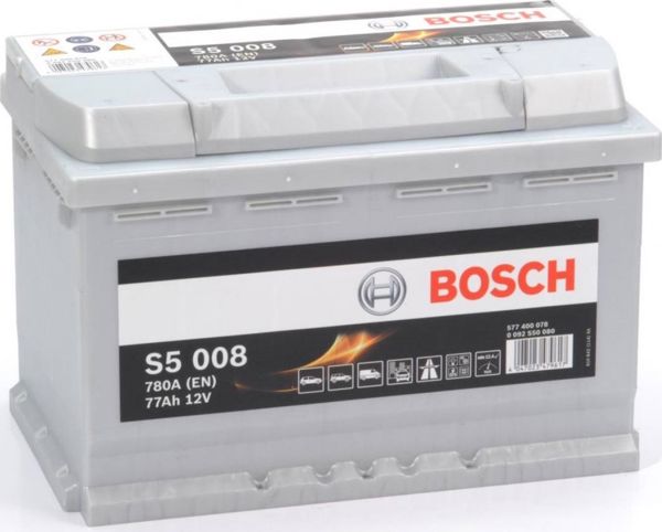 Bosch AKUMULATOR 12V 77AH/780A L- 278X175X190 S5