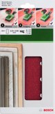 Bosch 10-piece sandpaper set for orbital sander G60, 120, 180 Bosch 2609256B25