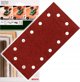 Bosch 10-piece sandpaper set for orbital sander G60, 120, 180 Bosch 2609256B25