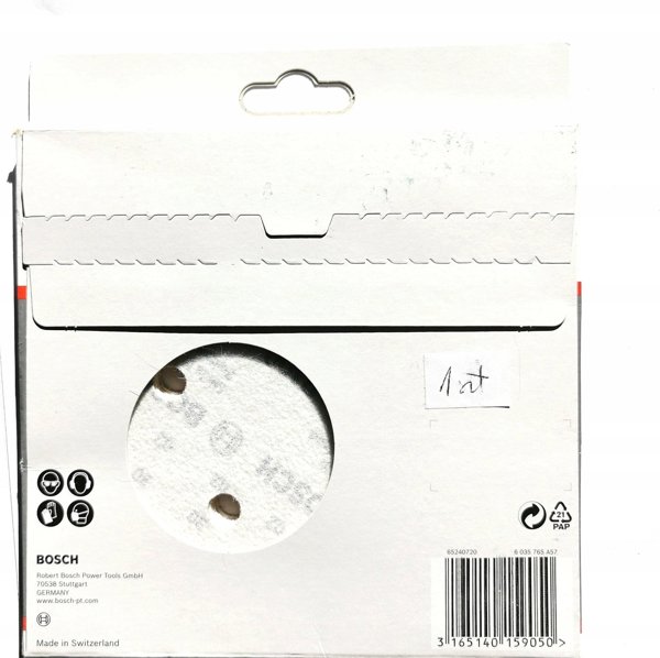 Bosch Bosch sanding sheet C470 Best for Wood and Paint, 150mm, K100 (5 pieces)