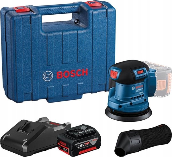 Γωνιακός Τροχός Bosch FI 125 GEX 185-LI 1x4Ah L-BOXX