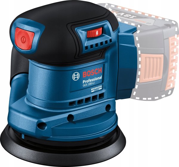 Γωνιακός Τροχός Bosch FI 125 GEX 185-LI 1x4Ah L-BOXX