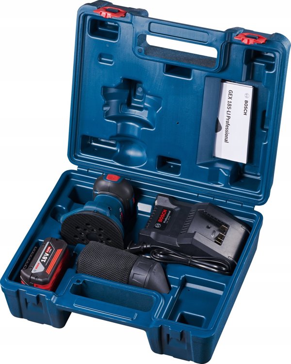 Γωνιακός Τροχός Bosch FI 125 GEX 185-LI 1x4Ah L-BOXX