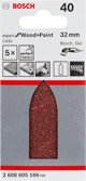 Χαρτί λείανσης Bosch Jezyk C 430 32MM GR.120