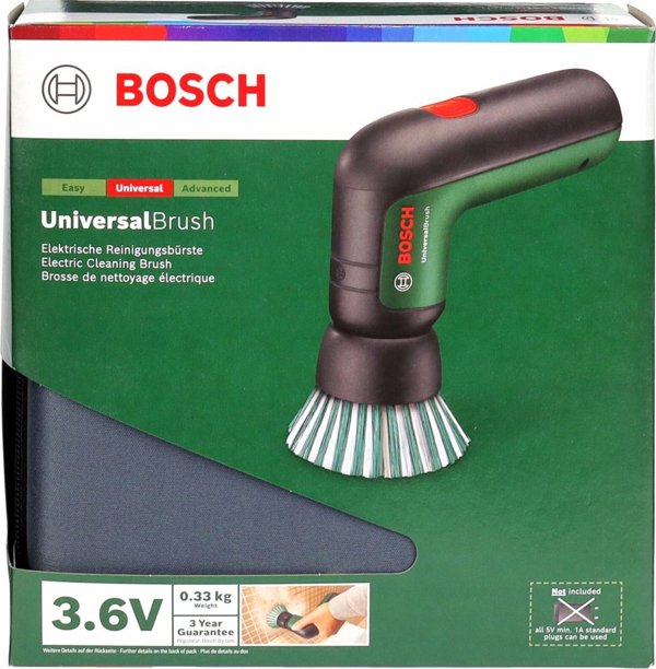 Bosch UniversalBrush Ασύρματη Βούρτσα Καθαρισμού με Αξεσουάρ