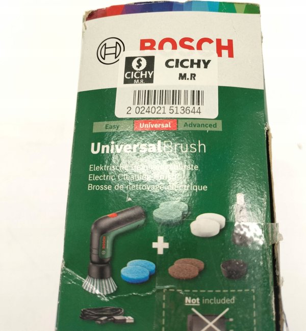 Bosch UniversalBrush Ασύρματη Βούρτσα Καθαρισμού με Αξεσουάρ