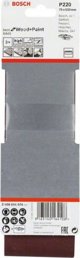 Bosch Bosch Accessories 2608606074 Schleifband Körnung num 220 (L x B) 533 mm x 75 mm 3 St.