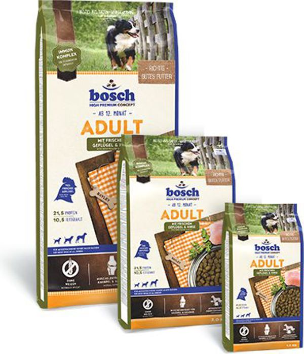 Bosch Tiernahrung Adult Losos i ziemniaki - 1 kg