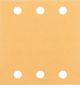 Bosch Bosch sanding sheet BfWP, 115x107mm, K40 - 2608607455