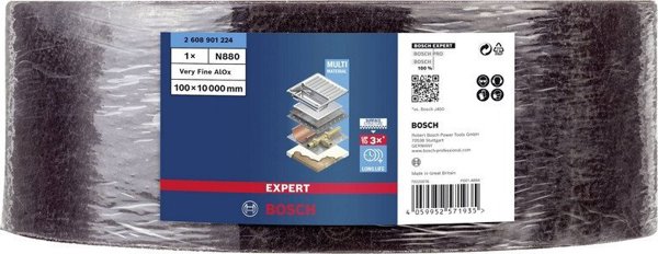 Bosch Ρολό Φιλτραρίσματος EXPERT N880 100x10000mm BDRA