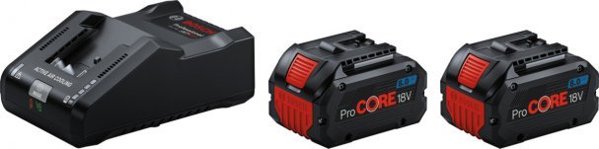 Bosch ΜΠΑΤΑΡΙΑ + ΦΟΡΤΙΣΤΗΣ 2GBA PROCORE18V 8.0 AH + GAL 18V-160