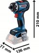 Κατσαβίδι Bosch BOSCH. GSR 18V-90 FC 2x4.0Ah PROCORE 2xGFA LB