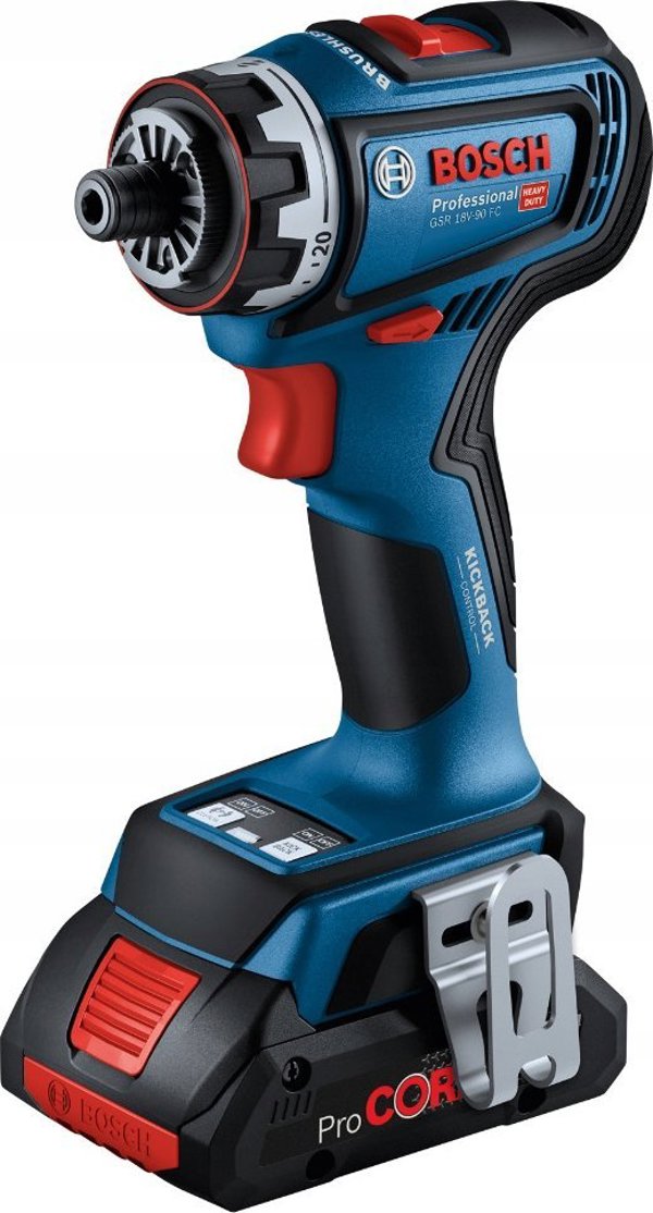 Κατσαβίδι Bosch BOSCH. GSR 18V-90 FC 2x4.0Ah PROCORE 2xGFA LB